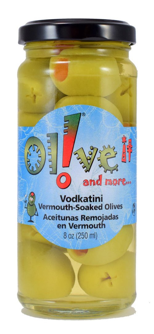 Vodkatini Vermouth-Soaked Olives