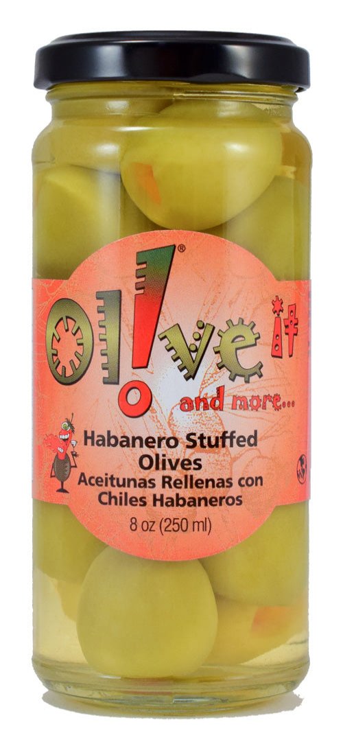 Habanero Stuffed Olives