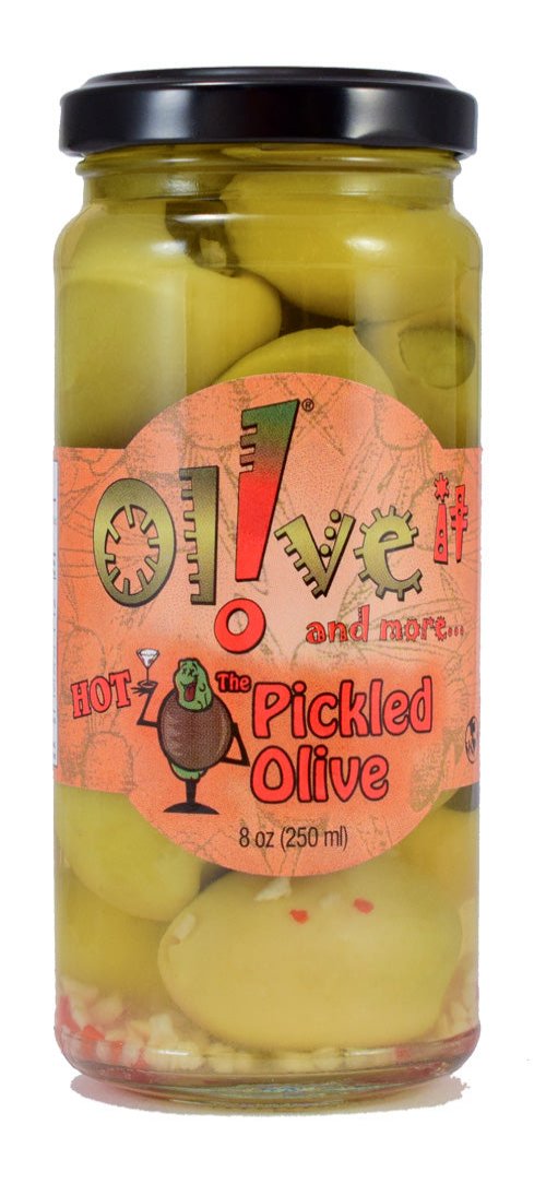 Hot Pickle Stuffed Olives