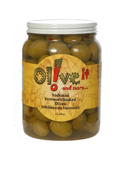 Vodkatini Vermouth-Soaked Olives